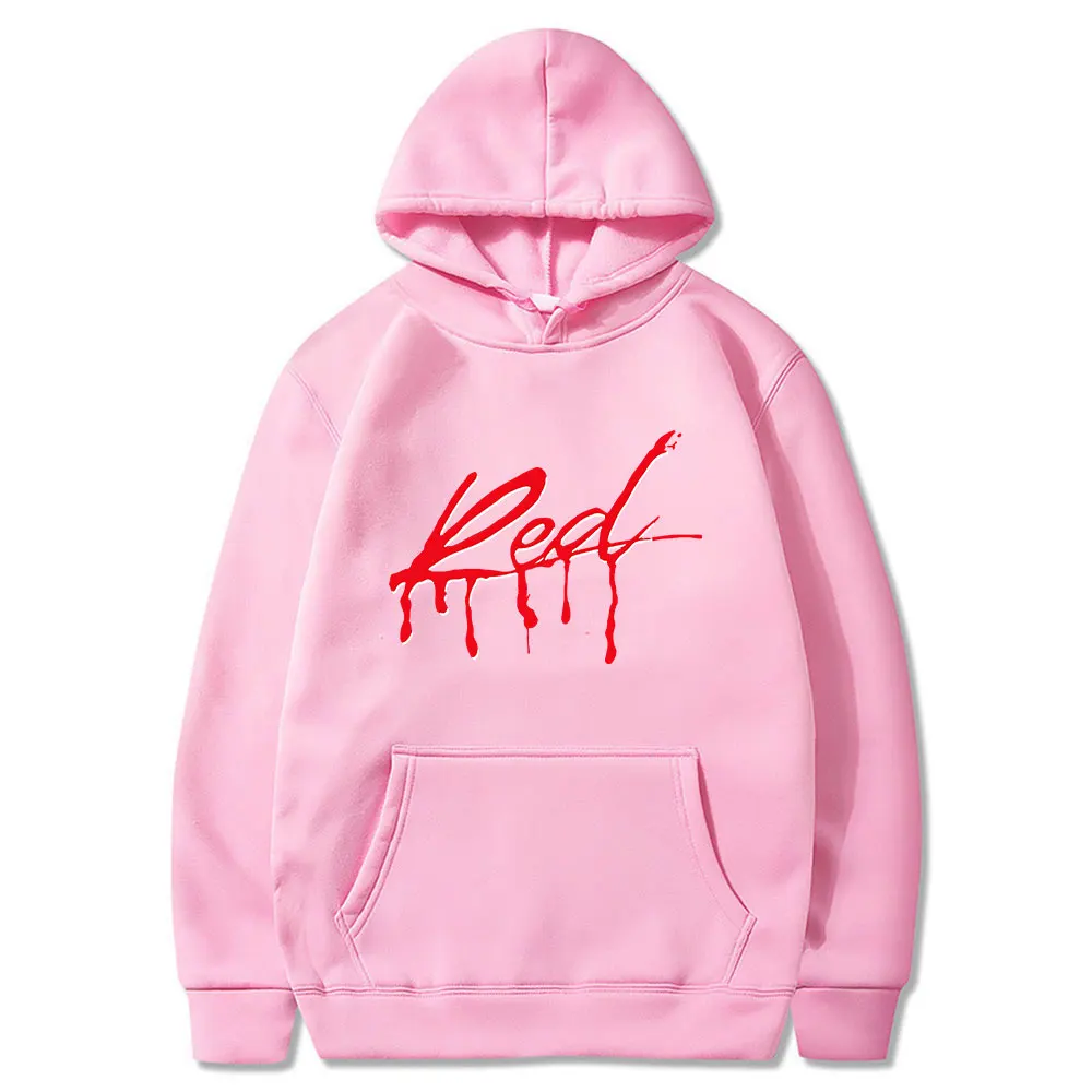 Playboi Carti Muziek Album Whole Lotta Rood Print Hoodies 90S Vintage Rapper Hip Hop Hooded Sweatshirts Casual Trui Unisex