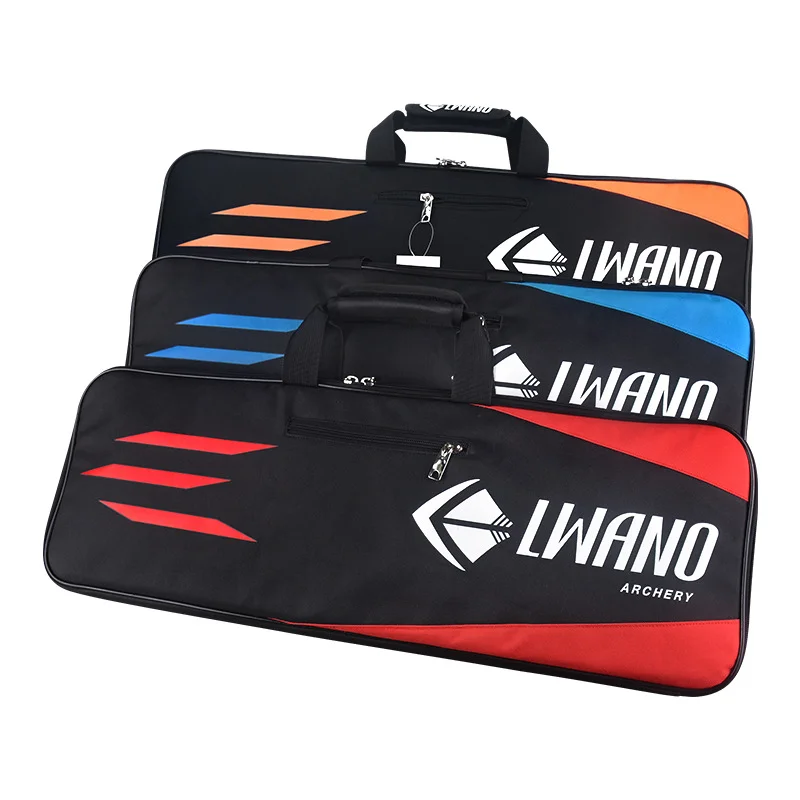 Recurve Bow Bag Portable Split Canvas Outdoor Shooting Archery Bag 70x24x6cm Durable Storage for Archery Equipment
