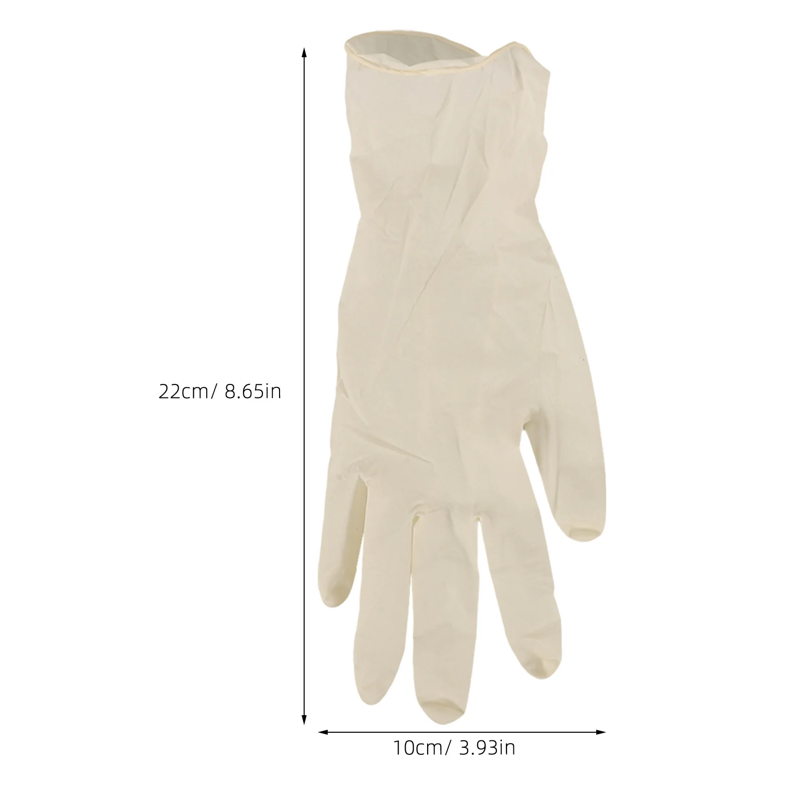 20Pcs Children Disposable Latex Gloves Small Size Food Safe Kitchen Multi-Function Cleaning Elastic Protective Gloves