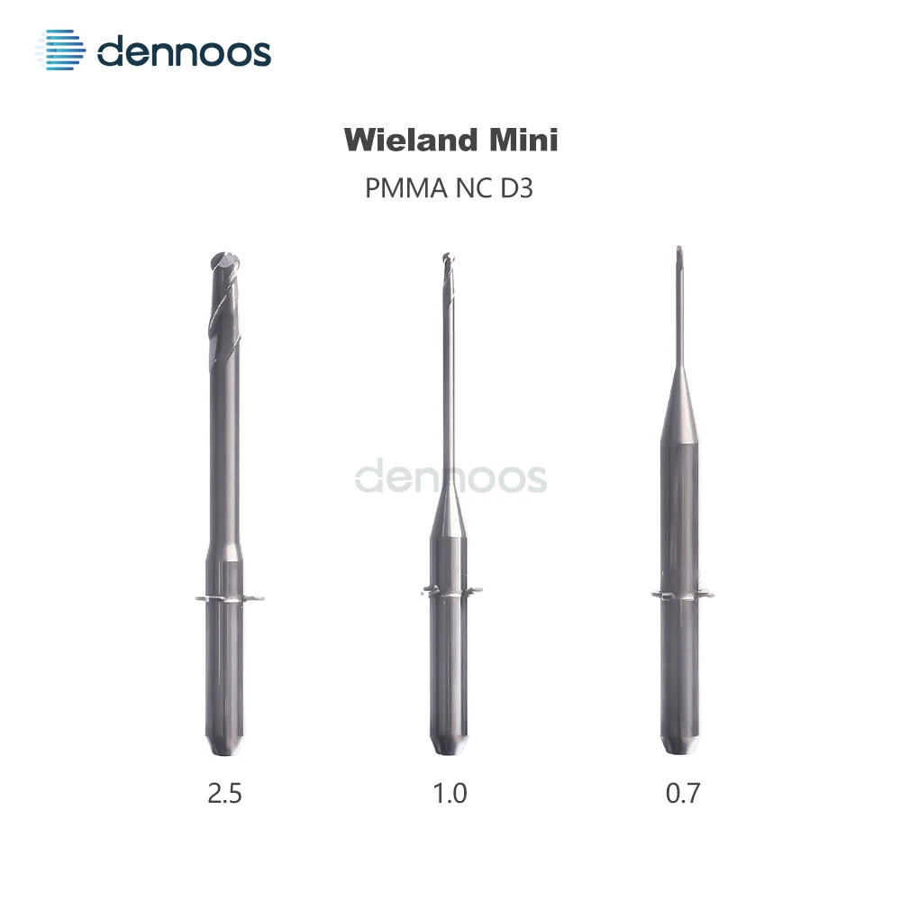 PMMA-Fräsbohrer D3 D4 mit NC-Beschichtung für alle Marken wie Amann/Sirona/ARUM/UP3D/Zirkonzahn/Roland/Yureca PEEK Dentalfräser – Detail 5