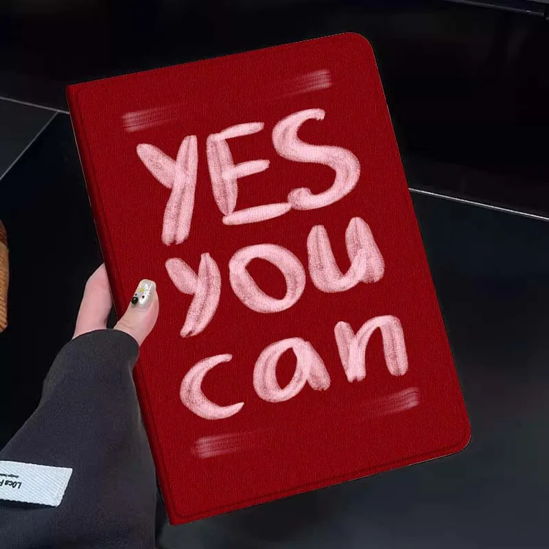 

Yes You Can Text Gift Tablet Case For Huawei Honor MatePad MediaPad Air 5 6 7 11 V6 V7 V8 V9 X9 X8 T10 T10s C5e T5