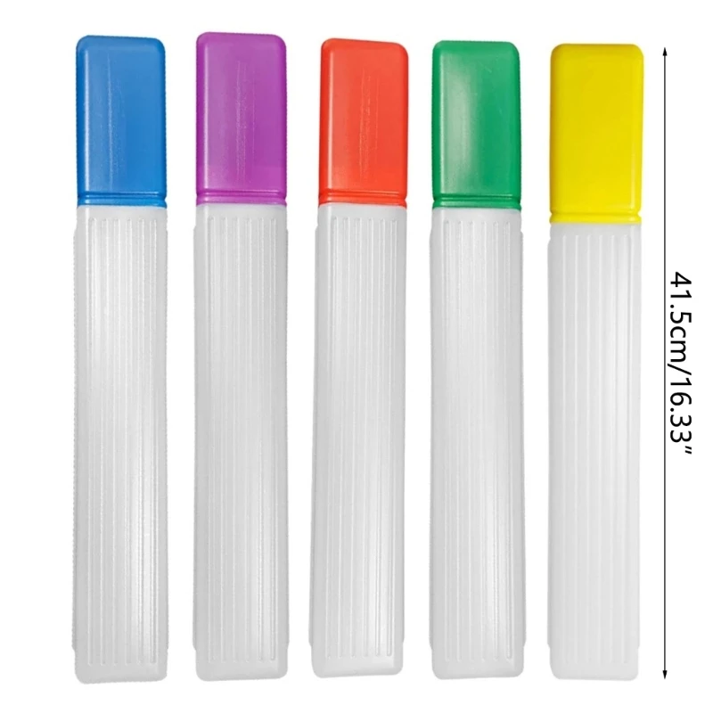 Clear Felting Sewing Needle Container Sweater Needle Storage Tubes for Women