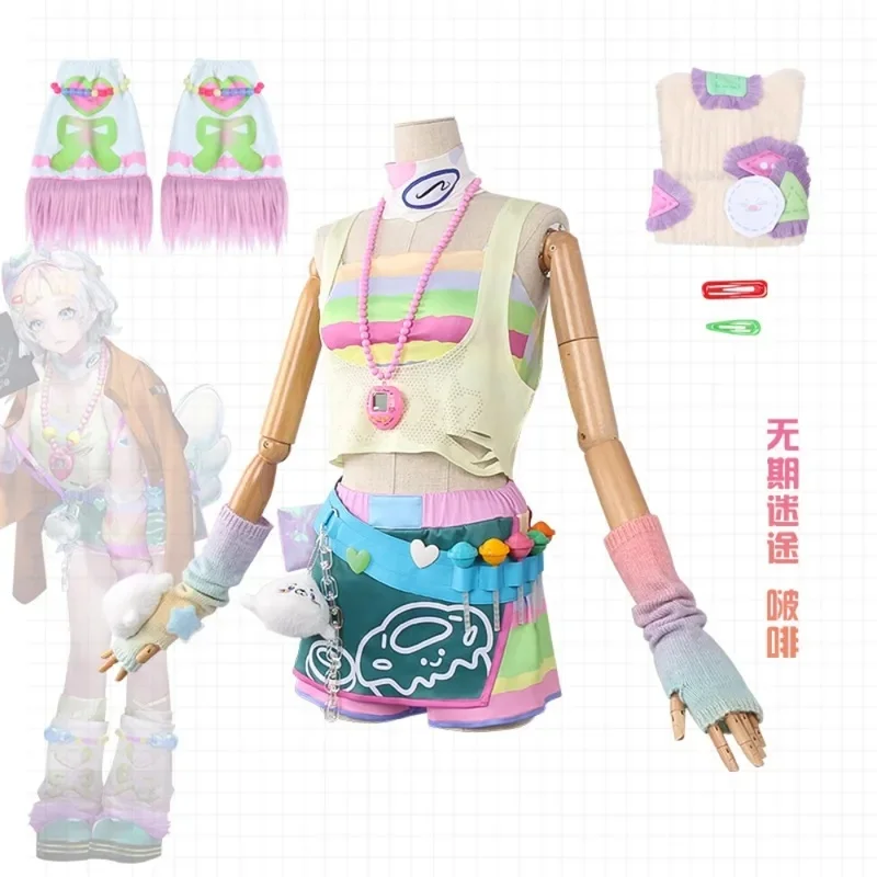 U5GG Path To Nowhere Poffy Cosplay Cute Outfit Full Leg Warmers Accessories Adult Women Halloween Comic Con Daily Role Play Cost view 4