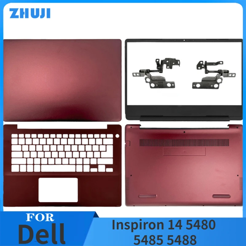 

Новинка для Dell Inspiron 14 5480 5485 5488 LCD задняя крышка передняя панель Упор для рук Нижняя детская крышка Корпус для ноутбука