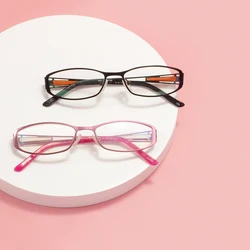 Women Reading Glasses Small Metal Prescription Eyeglasses For Hyperopia
