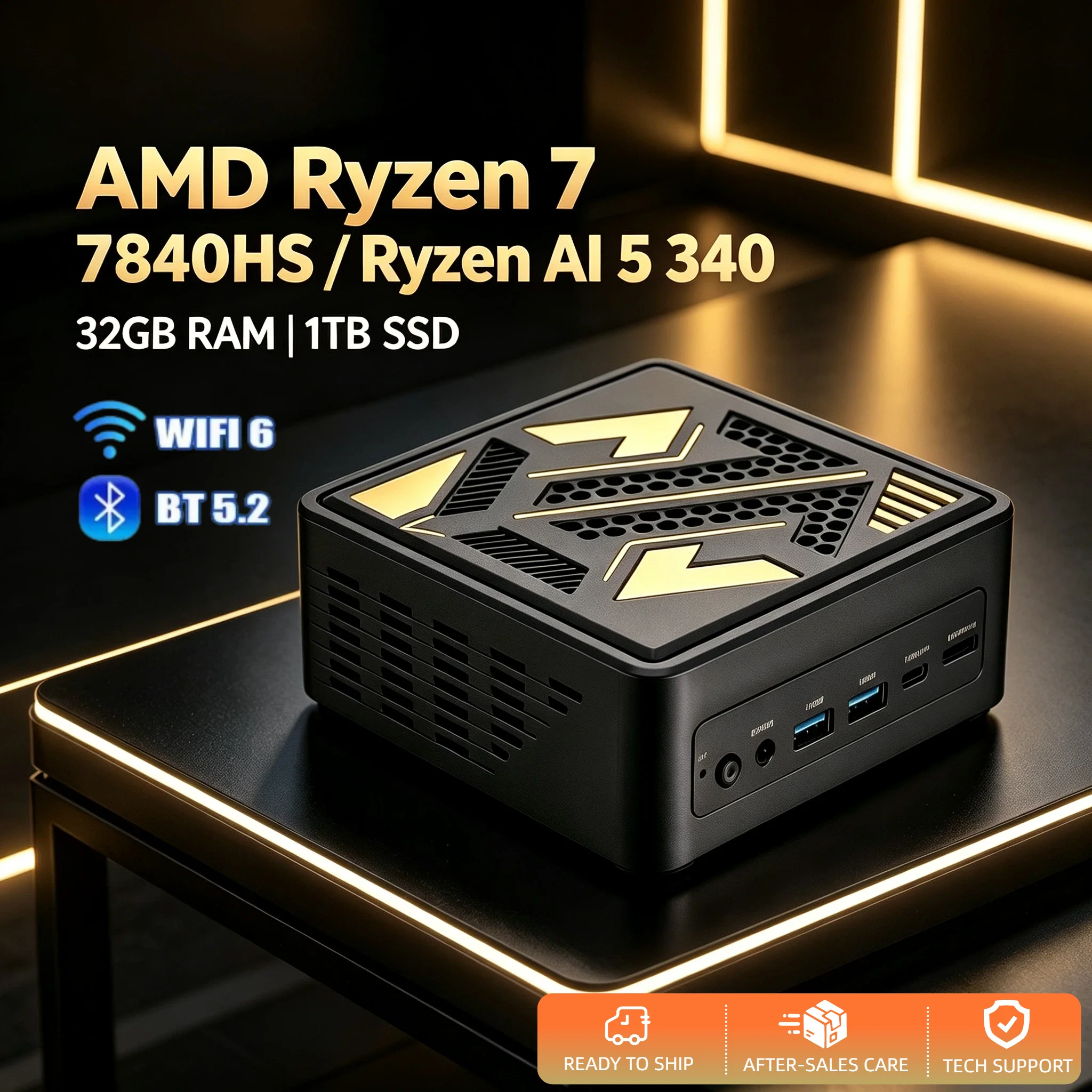 Pc Gaming Ryzen 7 - Topton ミニPC Ryzen 7 7840HS Ryzen