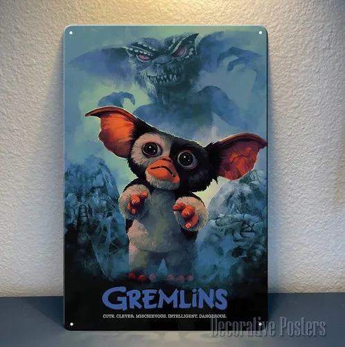 Gremlins Movie Metal Poster - Collectable Sign- Size:20x30cm ()  -aluminum sign