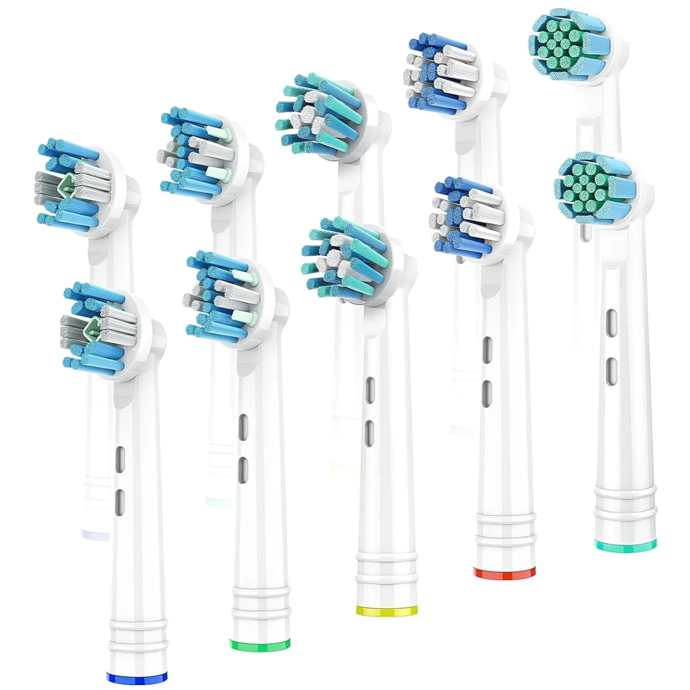 

8pcs CrossAction Replacement Brush Heads For Oral B Trizone Triumph Vitality D100 D12 D16 D36 Electric Toothbrush