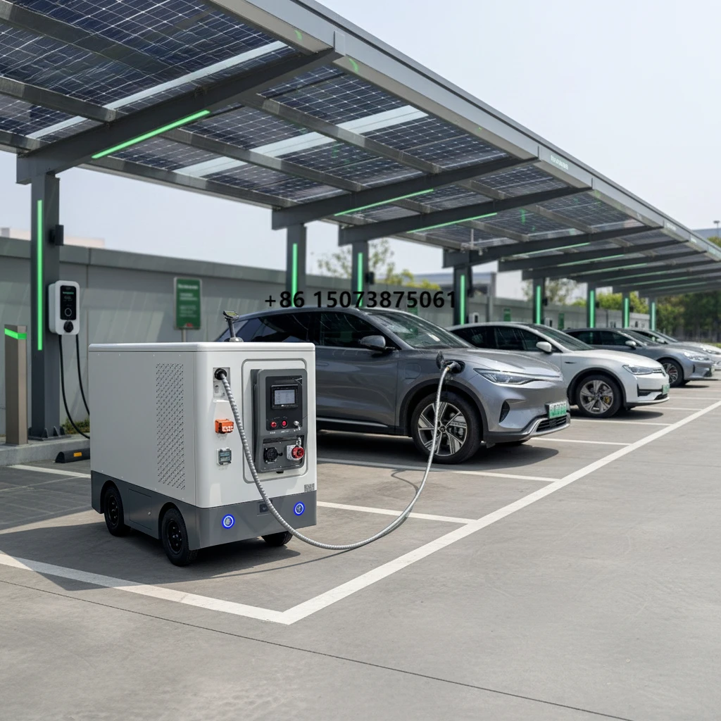 Vehicle Charging Station for Electric Cars Mobile Electric Charging Station for Electric Cars Mobile Ev Charging Station