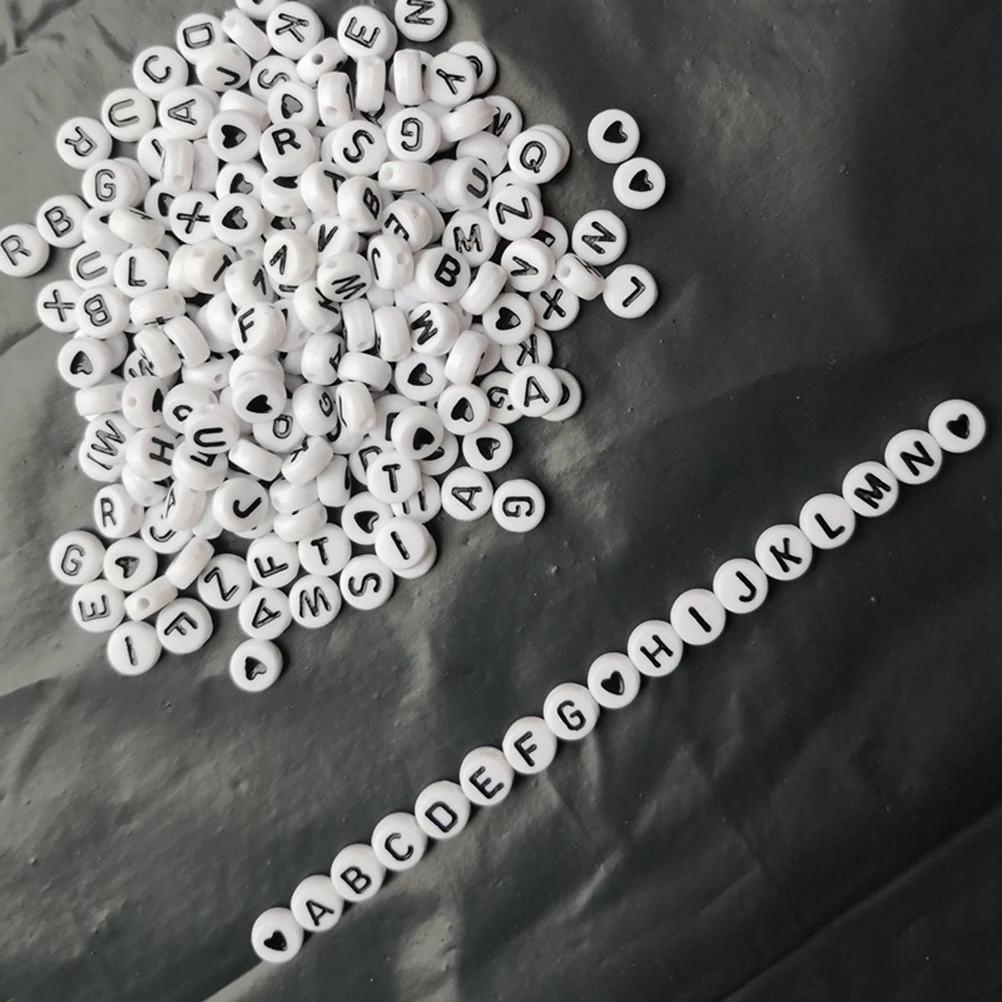 

Alphabetical Bead Set DIY Jewelry Making Accessories Acrylic Beads A-Z Letter