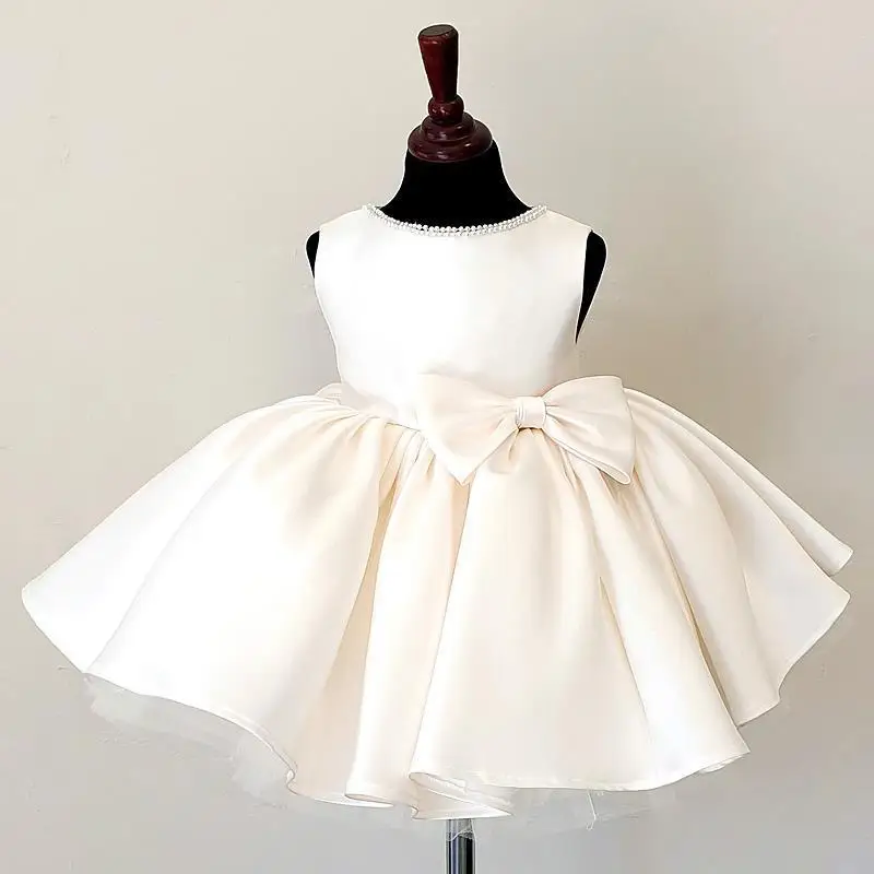 Children's Formal Dress Luxury Niche High-end Flower Girl Wedding Dress Princess Dress Performance Girl Daily Birthday Dress