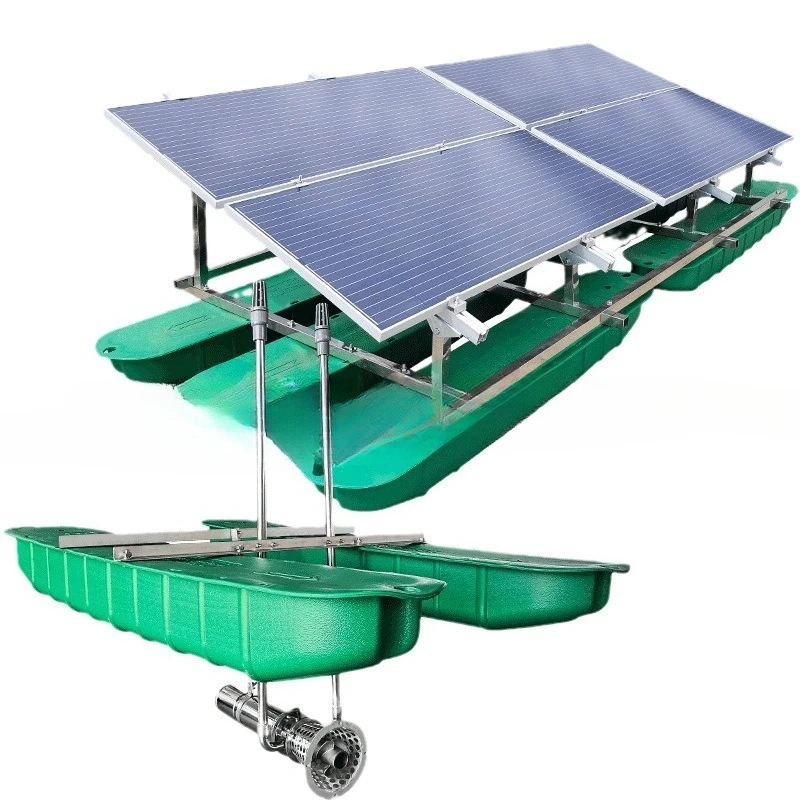 

Pond floating solar push aerator special equipment for aquaculture power module
