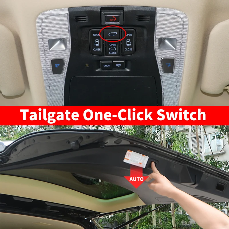 Automatic Opening Tailgate Module For Toyota Alphard Vellfire 30 Series 2015-2022 Electric Trunk Door Modification Accessories