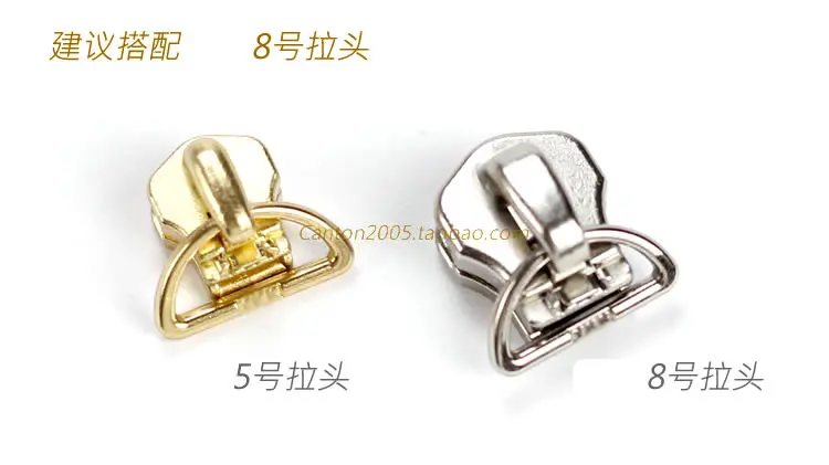 Japanese D Buckle D-shaped Buckle D-shaped Buckle, It Is Recommended To Match No. 8 Slider D15F 6 Colors Optional