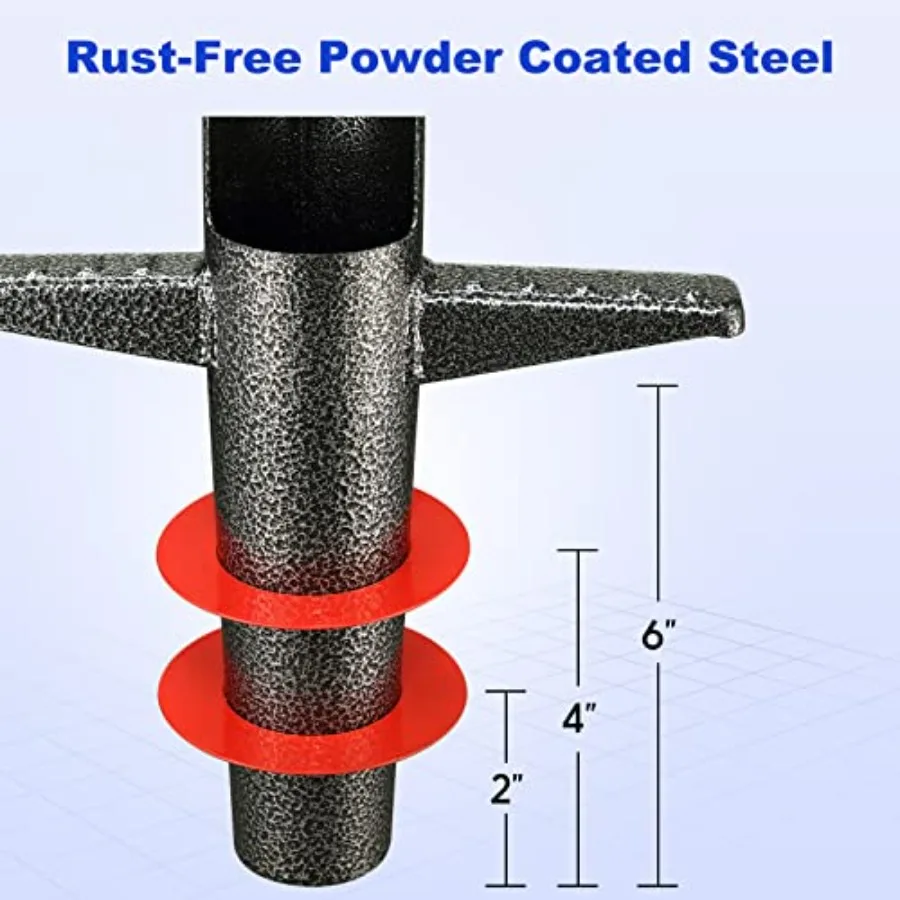 Macetero de bombillas de alta resistencia para jardín, enchufe con mango Manual ergonómico para agujeros de excavación eficientes para plantar flores de primavera Bul