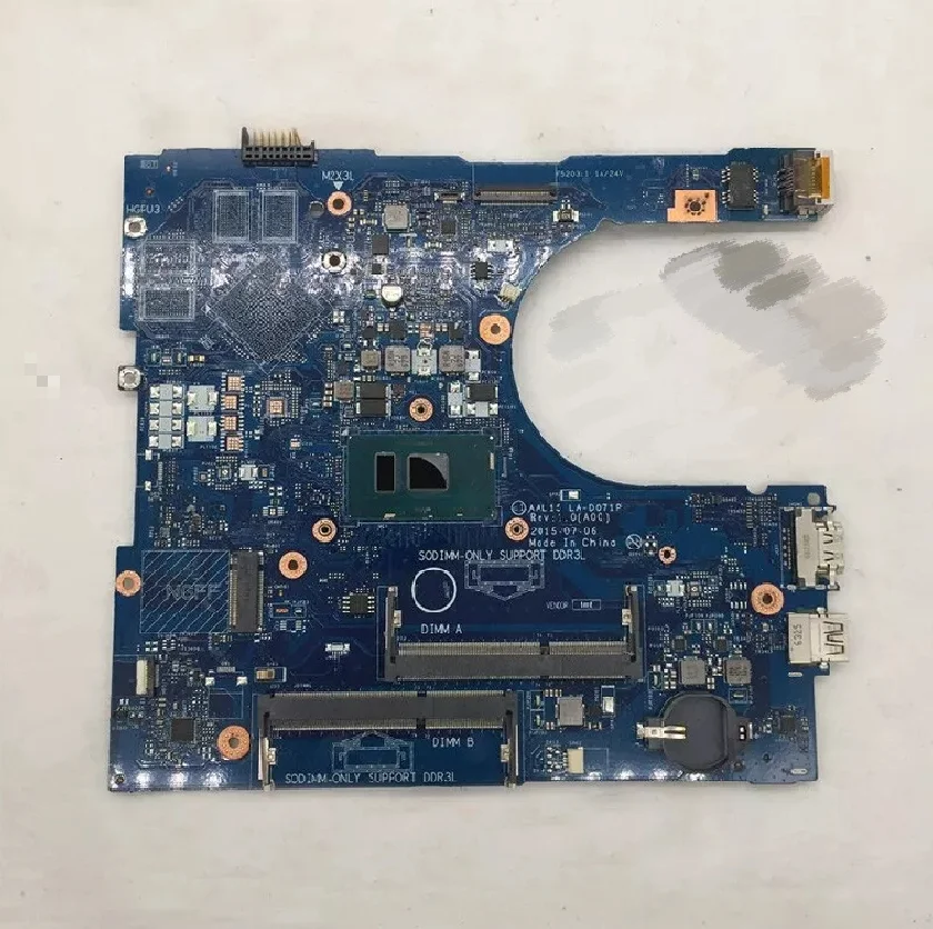 New for Dell Inspiron 5559 5759 5459 3559 Laptop motherboard Model Multiple optional SN LA-D071P CPU i36100U i56200U i76500U