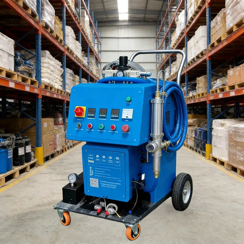 

Air Purge Polyurea Polyurethane Spray Foam System with Self Cleaning Gun for Fast Material Changeover