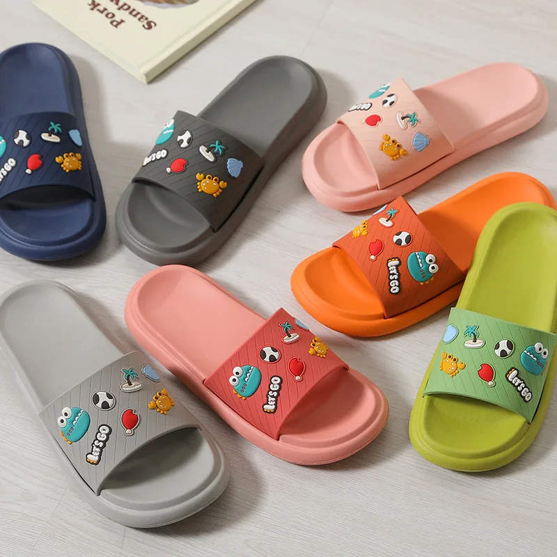 

Slippers home antiskid wear-resistant light cartoon couple women shoes Personalized deodorization slippers women