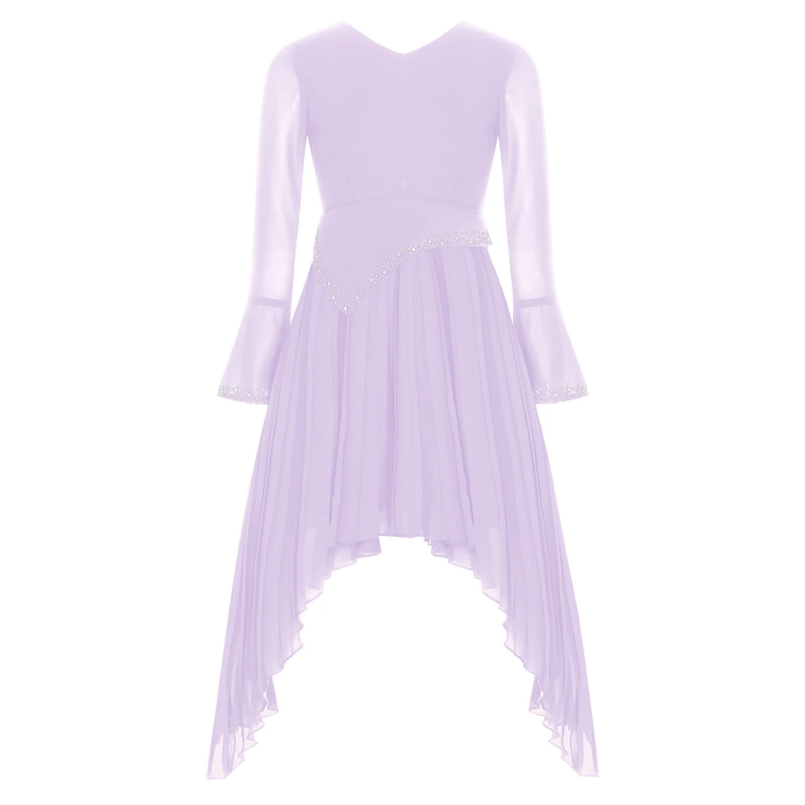 فستان باليه للفتيات الصغيرات فستان حفلات الأميرات فستان أطفال للفتيات بأكمام طويلة للتزلج على الجليد زي رقص غنائي فستان عيد الميلاد