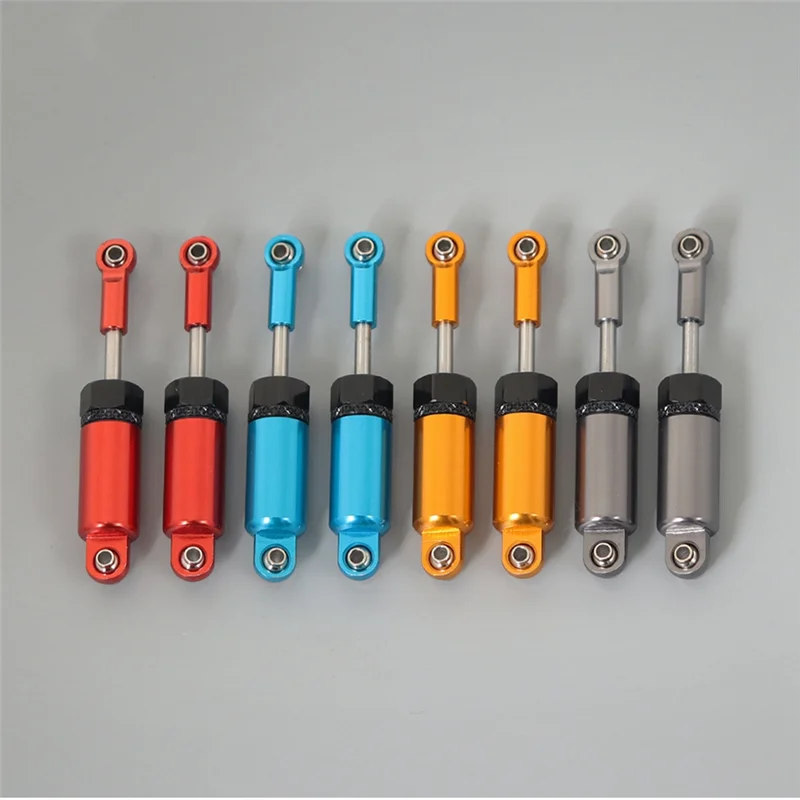 ABUM-4Pcs ممتص الصدمات المعدني المثبط ل WPL C14 C24 MN D90 D99 D99S MN90 MN98 MN99S RC ترقية أجزاء السيارة الملحقات