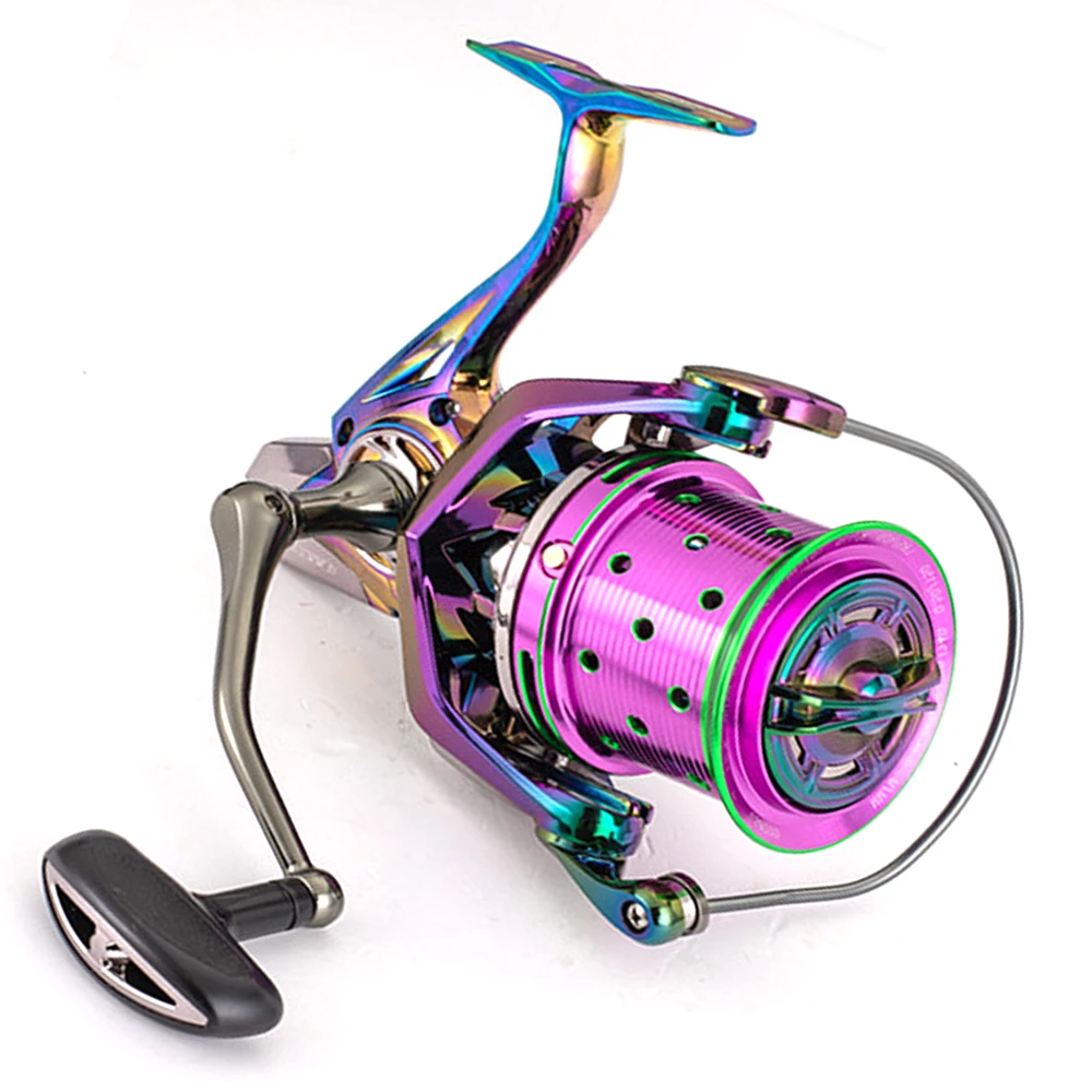 Imagem -02 - Big Seawater Proof Fishing Reel All Metal 18 Mais Rolamentos de Esferas Arraste 25kg para Grande Fish Carpa Spinning Roda Distante 800012000