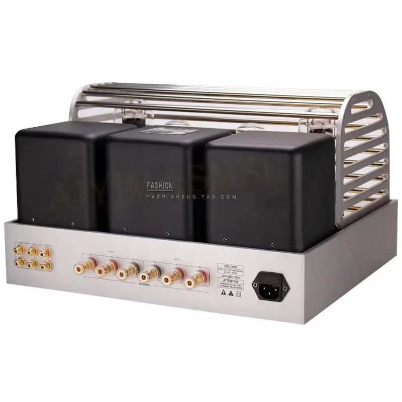 AIYIMA SMSL 300B Push 805A Tube Amplifier 35W 2.0 Single-ended Kelas A Vacuum Tube Amplifier murni buatan tangan las HIFI Amp Audio