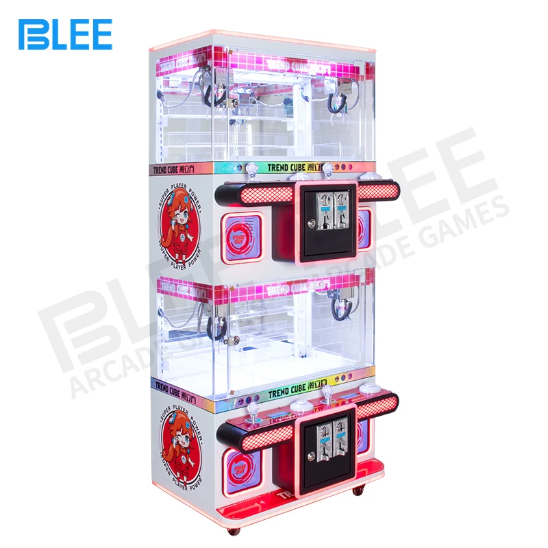 Newest Design Entertainment Crane Claw Vending Machine 4 Player Mini Plush Toy Claw Crane Machine for Sale