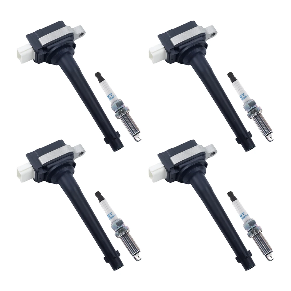 

Ignition Coils + Spark Plugs Kit For RENAULT FLUENCE GRAND SCÉNIC III LATITUDE 2.0 16V MEGANE CC/III 2.0-CVT 2009- 8200699627