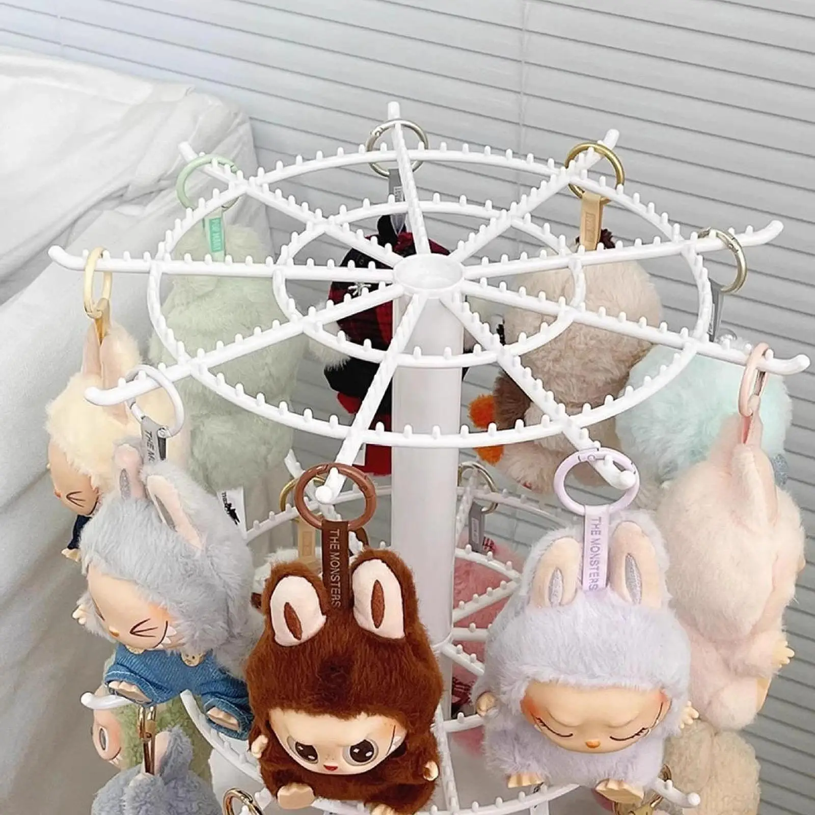 Klare Figuren-Vitrine, Ausstellungsständer für Theke, tragbar, modern, vielseitig, staubdicht, drehbar, für Puppen, Mini-Actionfiguren