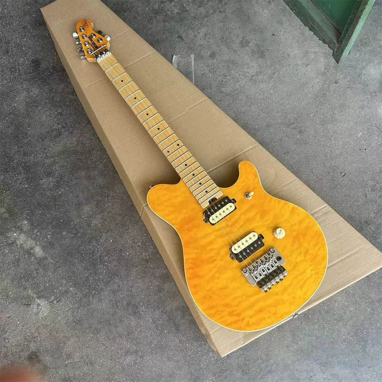 best Standard R9 Relic'd Electic Guitar Chambered Lower Action Fast Shipping