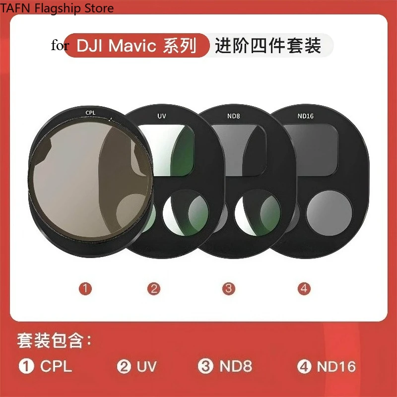 Filtro TAFN para MECO para DJI Mavic 3 Pro, accesorios para drones, filtro profesional para cámara aérea [accesorios para cámara]