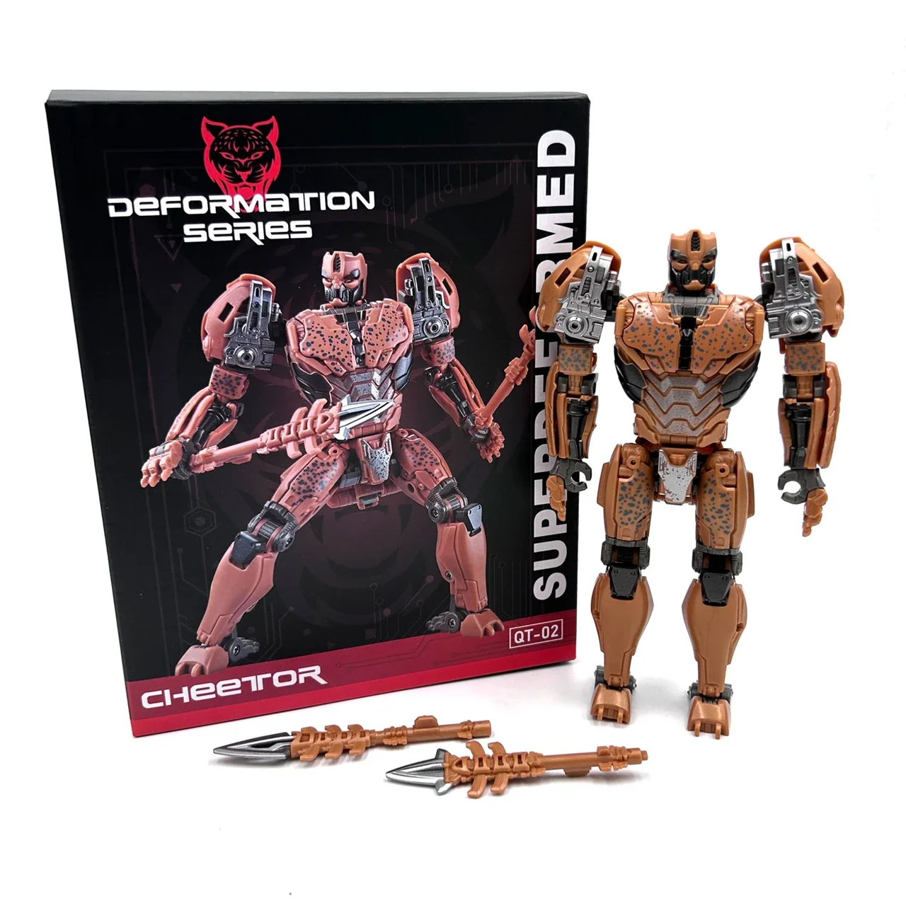 QT02 Cheetor BMB QT-02 Transformation Rise of the Beasts ภาพยนตร์ 7 Studio Series KO SS98 SS-98 Action Figure ของเล่นคอลเลกชันของขวัญ