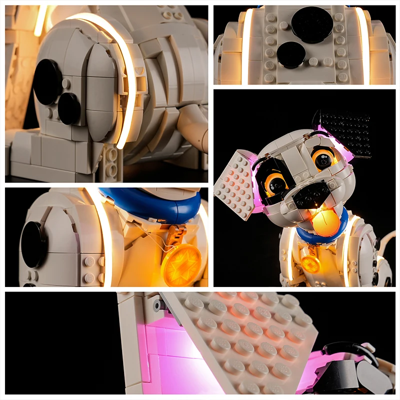 DIY LED Light Kit สําหรับ LEGO 43269 101 Dalmatians Puppy (เฉพาะไฟ LED,ไม่มีบล็อกรุ่น)