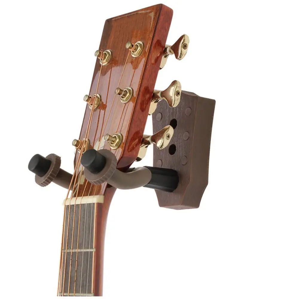 Universal Metal Guitar Wall Hanger Wall Mount Non-slip Ukulele Hanger Guitar Hook Acoustic/Electric Guitar