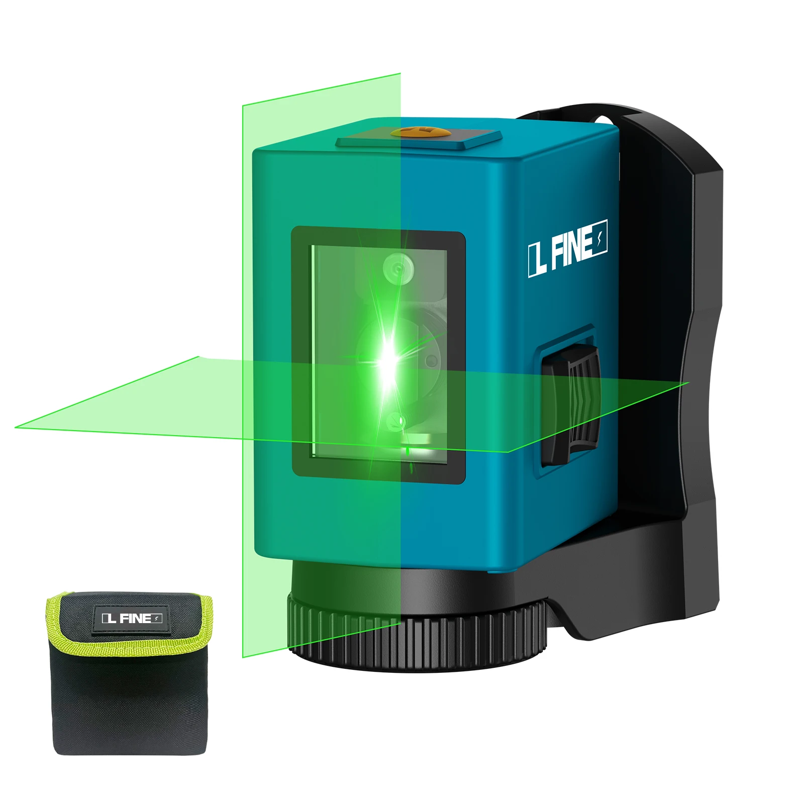 Lfine Laser Nível Linhas Profissional Nível Laser Horizontal Vertical Nivel Laser Automático 360 ° Ferramentas de Autonivelamento