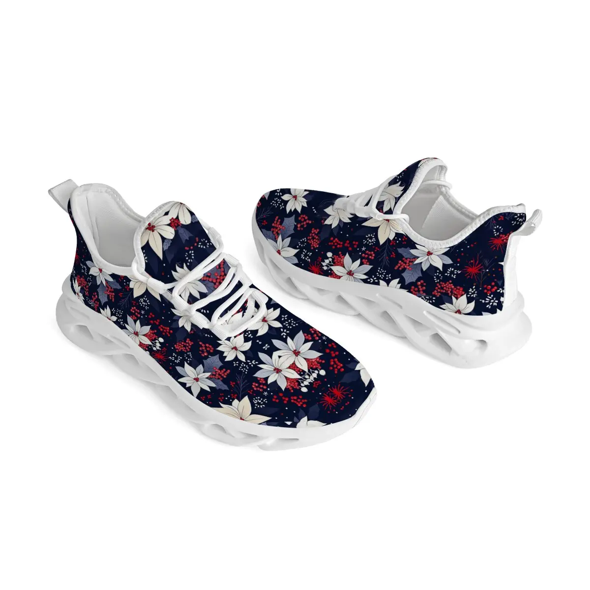 

Men's Lightweight Slip on Christmas Sports Shoes Anti Slip Walking Shoes Comfortable Gym Training Casual Outdoor Sneakers