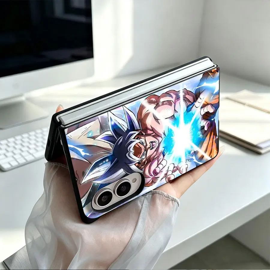 Dragon Ball Case for Samsung Galaxy ZFold Wide Z Fold 8 Z Fold8 Wide ZFold8 Luxury Phone Cover