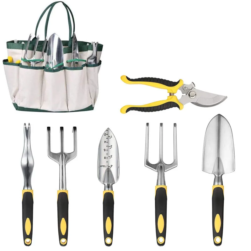 

Portable Mini Shovel Alloy Transplant Trowel PVC Handle Metal Head for Garden Cultivation Bonsai Care