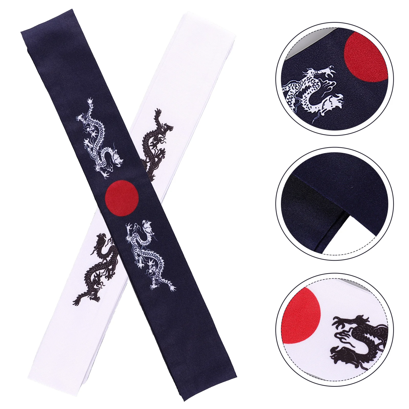 

Winning Headscarf Samurai Headband Japanese Cooker Chef Karate Sports Sushi Decorative Accessory