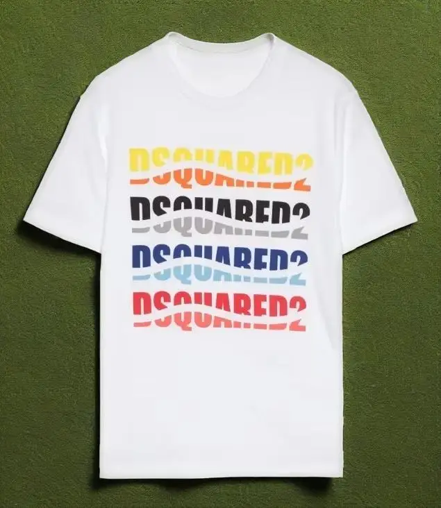

2025 latest summer casual T-shirts, round neck cotton short-sleeved tops for men and women, popular fashion clothing
