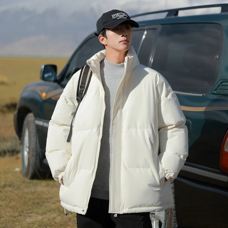 سترة الصيد في الهواء الطلق تسلق الجبال زوجين بلون معطف مريح سترة عصرية العصرية الرجال النساء سترة الخبز #3