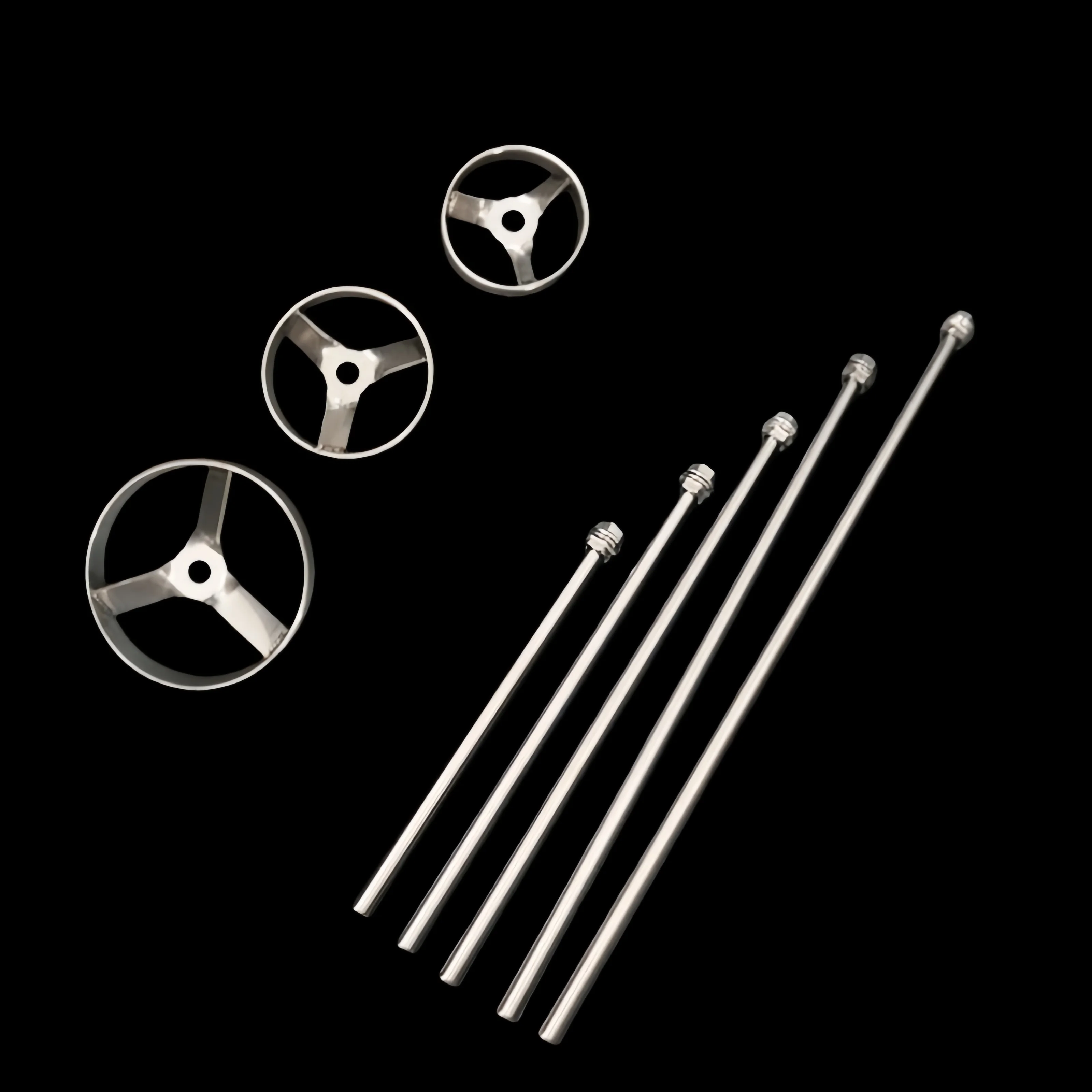 1pcs Stainless Steel Stirring Mixing Rod for Agitating Dispersing Machine Stirrier Laboratory Equipment Accessories