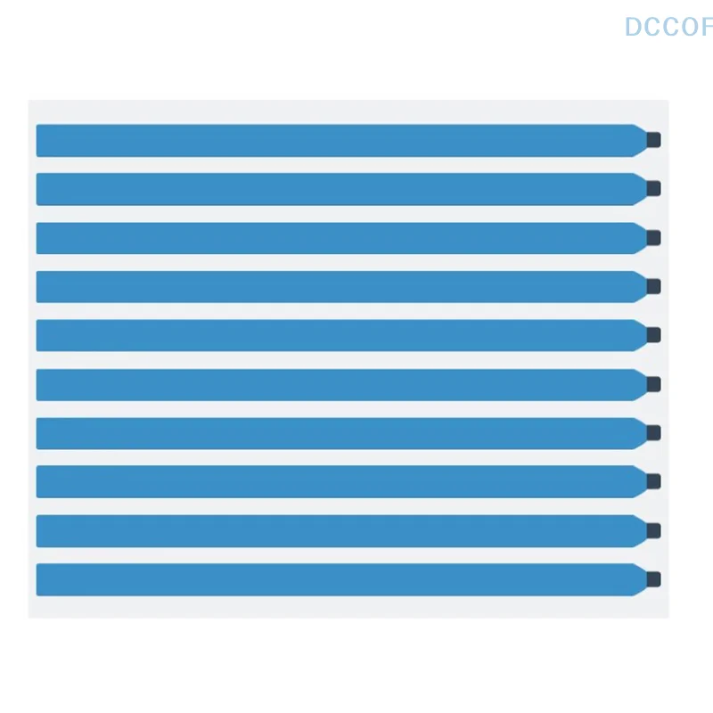 

5/10 шт. двусторонняя клейкая лента для ЖК-экрана ноутбука, легко вытягиваемый клей для ремонта сотовых телефонов, аксессуары, утолщенные 0,3 мм