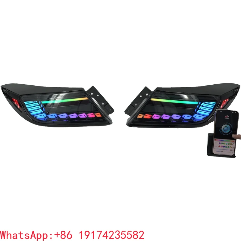 

Для Toyota 86 GR86 Scion FR-S Subaru BRZ RGB светоизлучающий диод, задний задний фонарь 2022, цвет, пусковая последовательность, состояние сигнала, новый