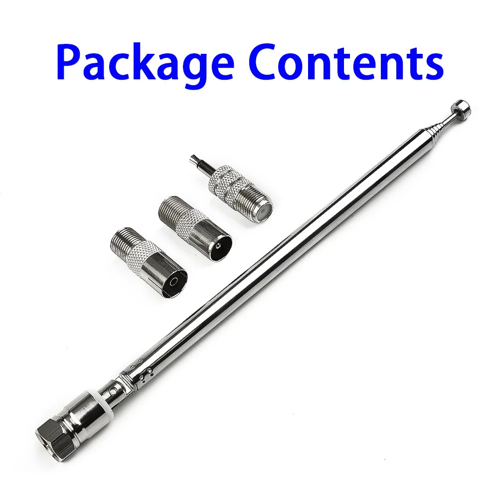 for antenna Radio for aerial Adapter Extendable Thread Design for hifi AV for mini System Telescopic for antenna + Adapters