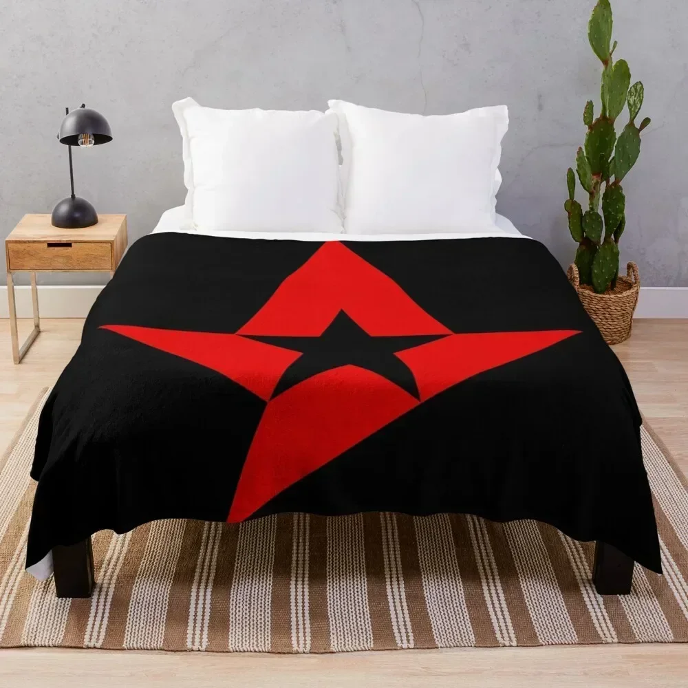 

Astralis esports logo Throw Blanket Decorative Soft Throw Blanket for Couch Sofa