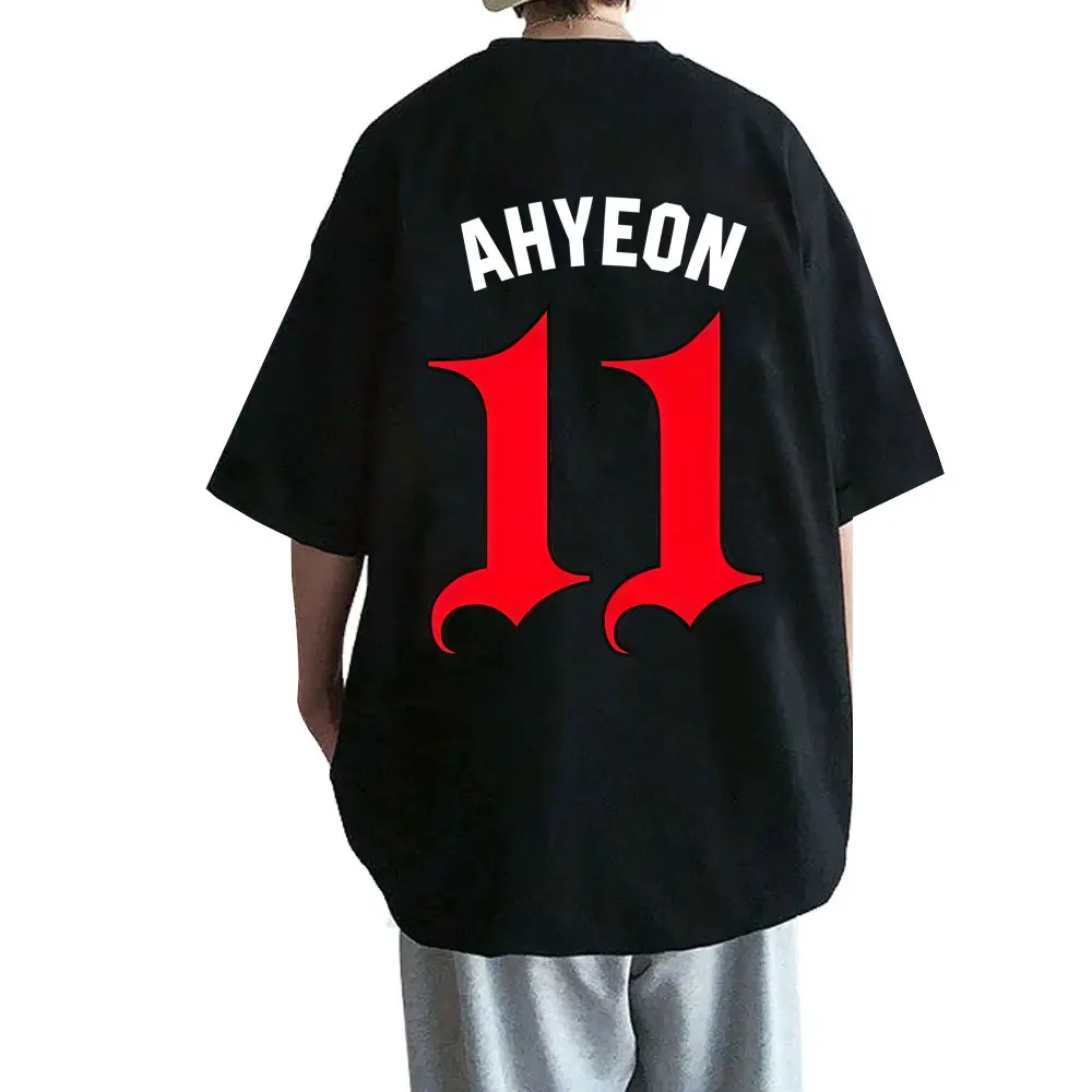 

Babymonster 2026 Merch T-shirt Ahyeon Asa Rami Rora Ruka Pharita Chiquita T-shirts Men Women Hip Hop Fashion Oversized T Shirts