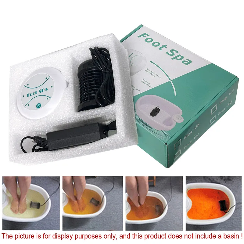 

Электрический ионный детокс-спа для ног, вибрирующий гидромассажный аппарат для детоксикации, массивы, аква-терапия, ванна для ног, ионный детокс-массажер