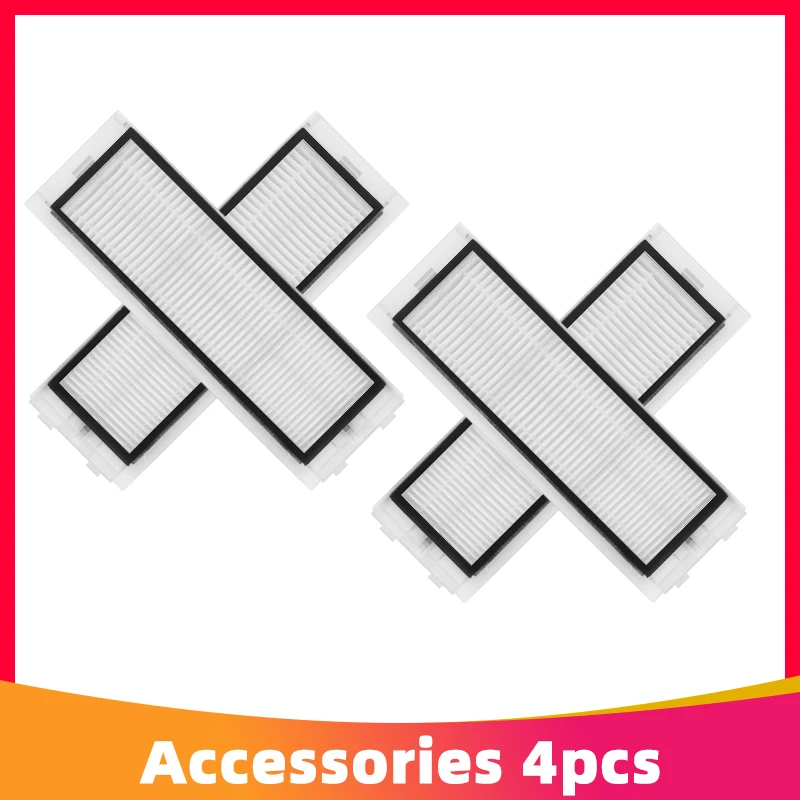 Aspirador Robótico Inteligente, Filtro Hepa de Alta Eficiência, Acessórios de Substituição, Fit para Piloto Automático 360, S5, S7