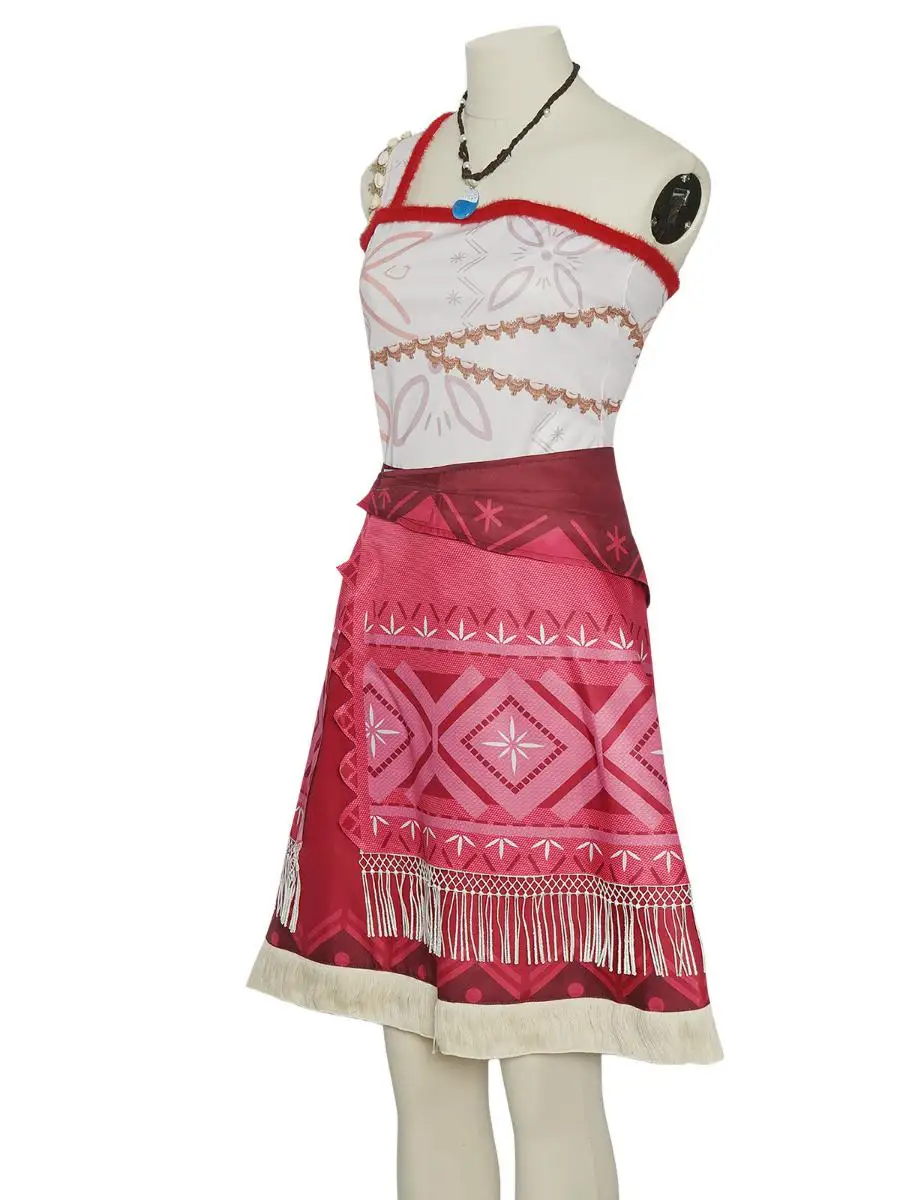 Ocean Mystery 2 Maui Moana loween Costume Stage Suit New Model Adult Children's Cosplay Traditional Chinese Ethnic Women's...